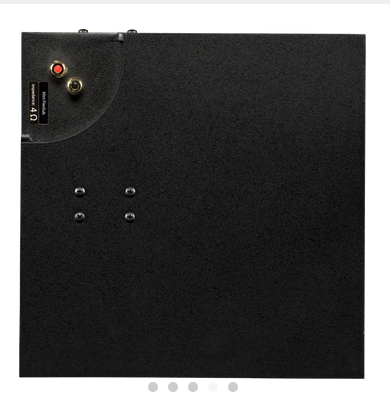 2 Mini FlexSub W Style InWall Grill with RackAmp 300 (two 8-ohm woofer enclosures)