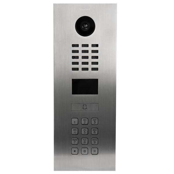 D2201KV Interphone Vidéo IP, Acier inoxydable V4A (résistant à l´eau salée), brossé

