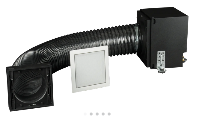 2 Mini FlexSub W Style InWall Grill with RackAmp 300 (two 8-ohm woofer enclosures)
