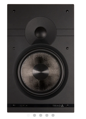 InWall 8" - Distributed Audio Series 3 - Sealed Back (Each)