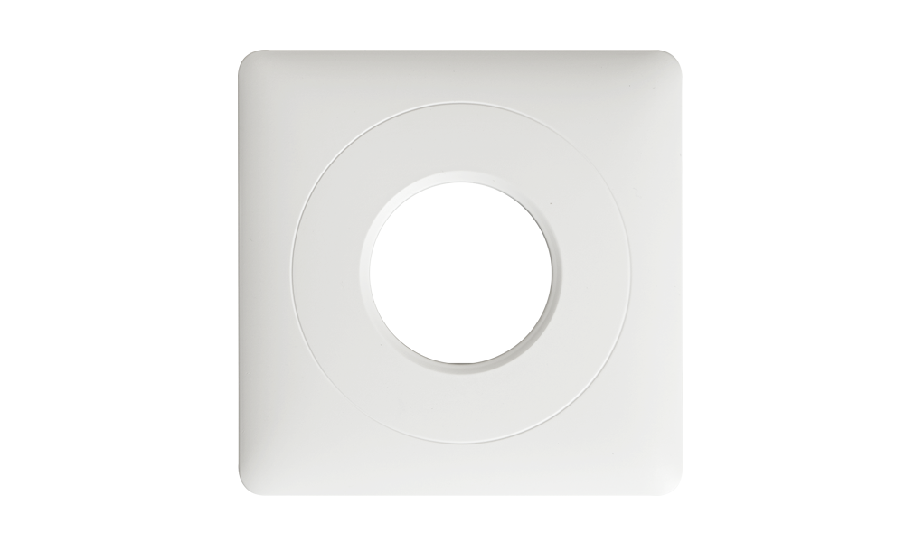 Support and plate for wall-box mounting of EK-SG2-TP-M sensor (white)