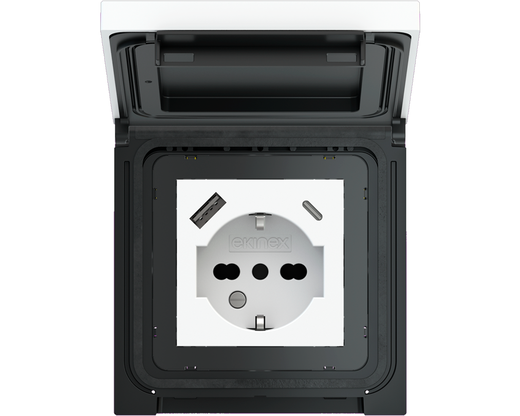 Square metal plate for Waterproof cover paint Fenix NTM Cocoa Orinoco