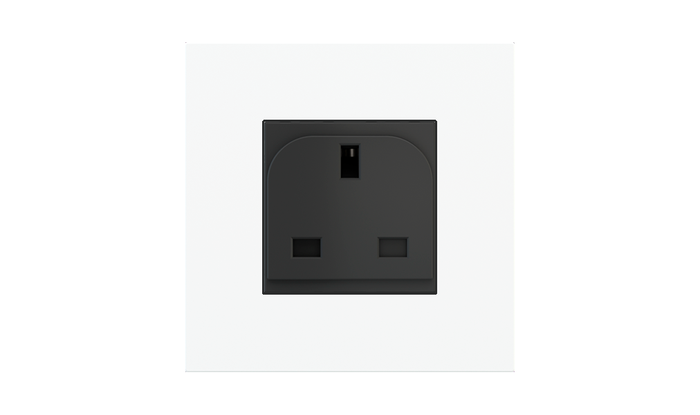 Square magnetic plate (45x45 mm window) Proxima series Metal Antique Brass