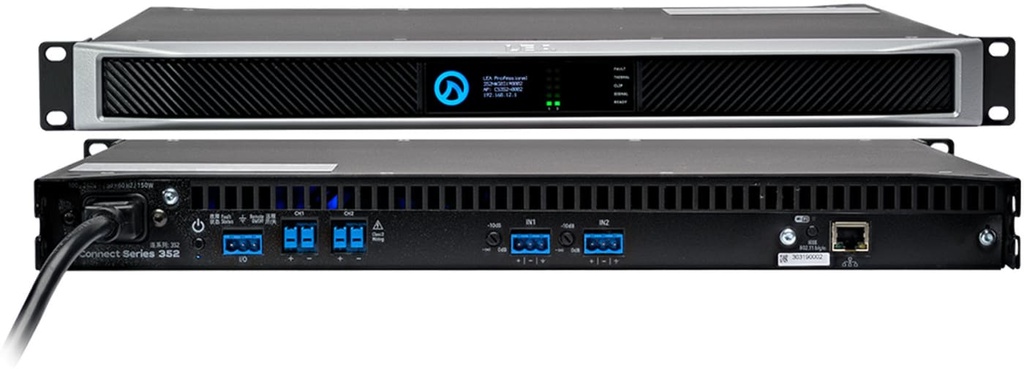 LEA Network Connect Series 352 Power Amplifier | 2-Channel x 350W