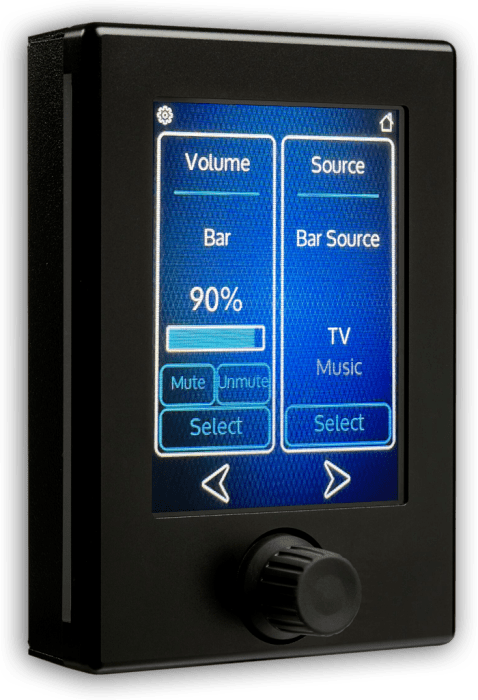 LEA Connect Series Touch Wall Controller (Black)