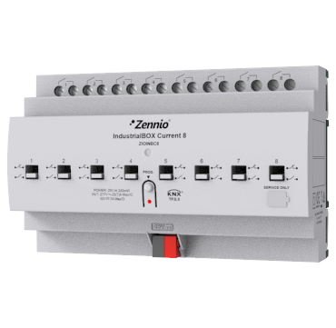 IndustrialBOX Current 8. Actionneur industriel avec 8 sorties (20 A - 200 µF)...