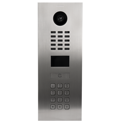[DRB-429614806] D2201KV Interphone Vidéo IP, Acier inoxydable V2A, brossé

