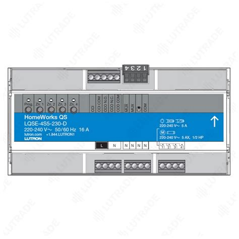 [LUT-LQSE-4S5-230-D] Module Rail DIN, type Commutation 5A