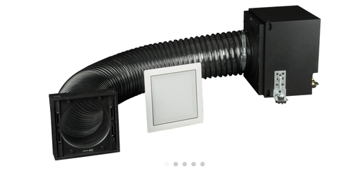 [TRI-MFS-BDL2] Mini FlexSub W Style InWall Grill with RackAmp 300 (4-ohm woofer enclosure)