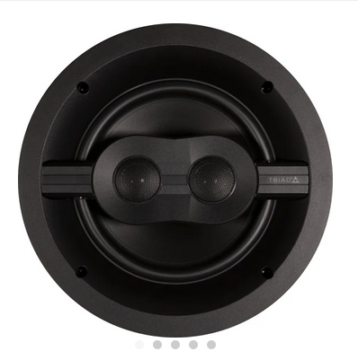[TRI-TS-IC83DT] Distributed Audio Series 3 InCeiling Dual Tweeter Speaker (Each) - 8"