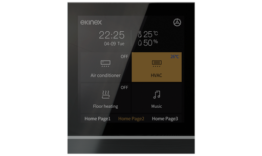 [EK-EI2-TP-4] Touch&Control Room controller 4" with advanced function