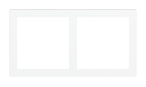 [EK-S2F-GBC] Rectangular Plate Surface (71/20Venti) (98x168) 2 windows (45x45)+(60x60) Metal Brass 26
