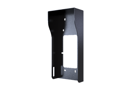 [AKV-E12X-On-wall-Rain-Cover-Black] E12 series rain cover for On-wall installation