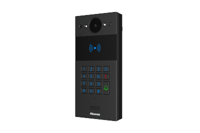 [AKV-R20K-Black-On-Wall-V3.0] compact size SIP intercom with keypad